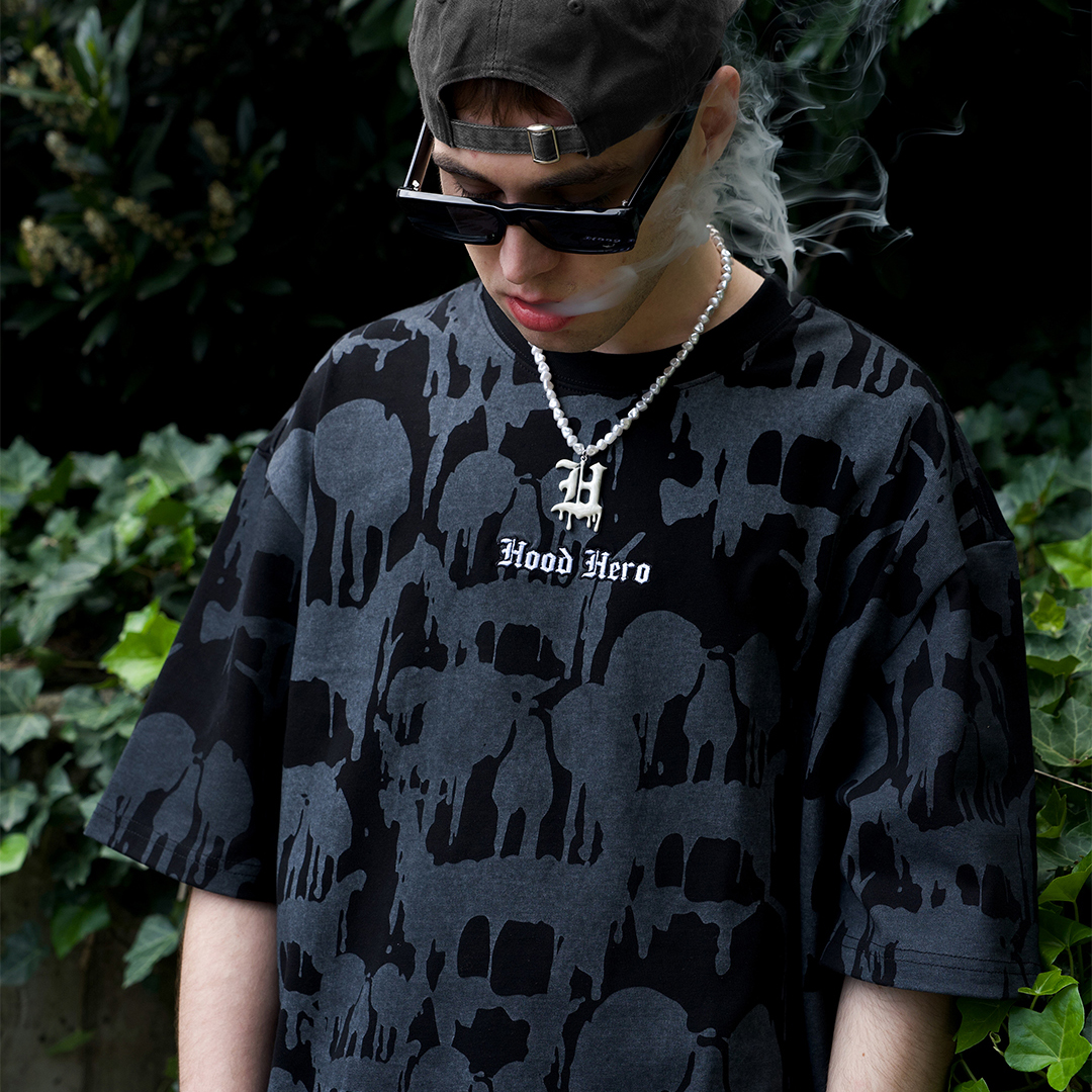 T-shirt Skull - Black